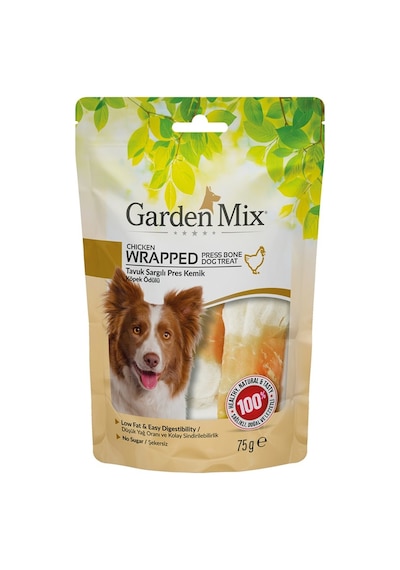 Garden Mix Sargılı Pres Kemik Köpek Ödülü 75 G