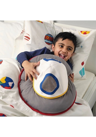 Ikea Aftonsparv Peluş Oyuncak Beyaz - Gri - Sarı - Kırmızı