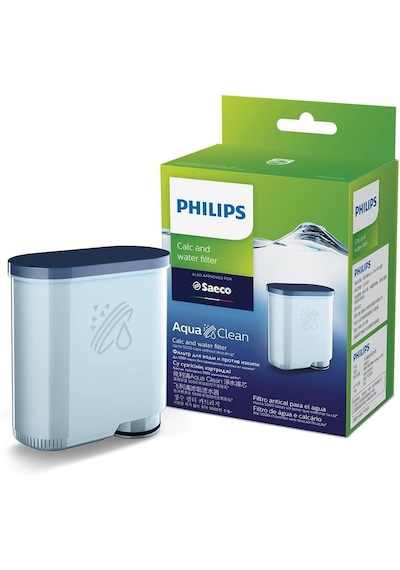 Philips Uyumlu - Ca6903/10 Espresso Makinesi Kireç Ve Su Filtresi Beyaz