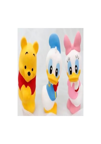 Disney Mickey Minnie Donald Dock Winnie Pooh Sevimli Taş Boyama Figür Çocuk Gelişimi Taş Boyama Kiti