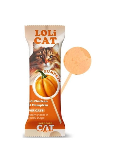 Euro-gold - 348 - Cat Lolicat Fd Kedi Ödülü Balkabaklı 1,5 Gr - Spt-gld - 15 Li
