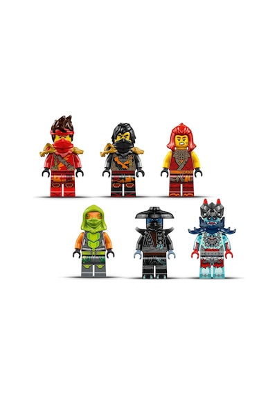 LEGO® NINJAGO® Ninja Savaş Aracı 71844 - 8 Yaş ve Üzeri Çocuklar için 3’ü 1 Arada Oyuncak Yapım Seti (561 Parça)
