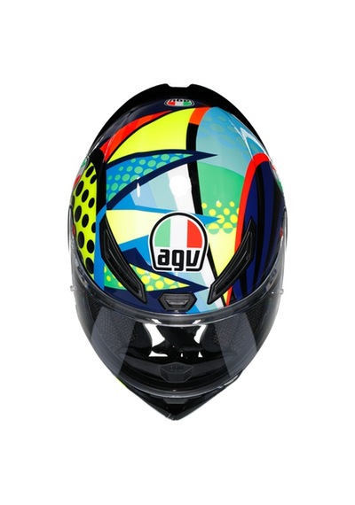 Agv K1 S E2206 Rossı Wınter Test 2020 Configuration T0043 Motosiklet Kaskı Siyah Sarı Mavi Agv K1 S E2206 Rossı Wınter Test 2020 Configuration T0043 Motosiklet Kaskı Siyah Sarı Mavi
