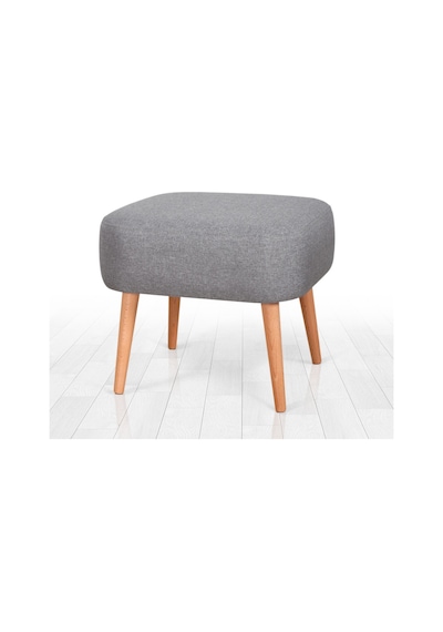 Lorencehome Parrot Puf - Açık Gri / Lorence Home Lorencehome Parrot Puf - Açık Gri / Lorence Home