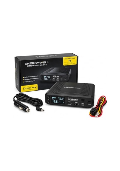 Battery Pack P6 Araç Kamerası Park Modu Güç İstasyonu