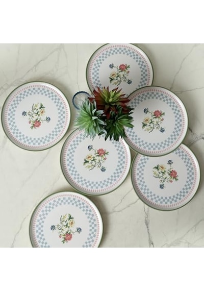 Rose Pasta Tabağı 22 Cm 6 Adet 22911 Açık
