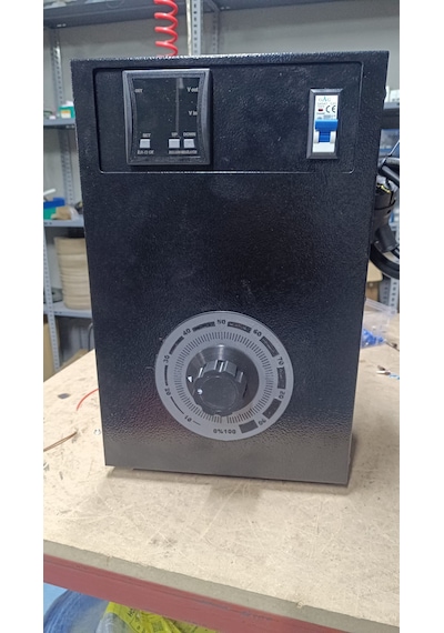 Enerjitem 0-300 V Test Varyağı, Voltaj Ayarlama