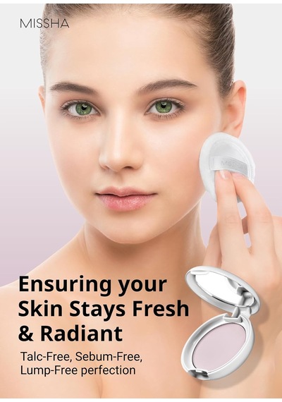 Aydınlık Ve Canlı Görünüm Sunan Ultra Hafif Sıkıştırılmış Pudra 8g Airy Pot Pressed Powder Pink Diğer