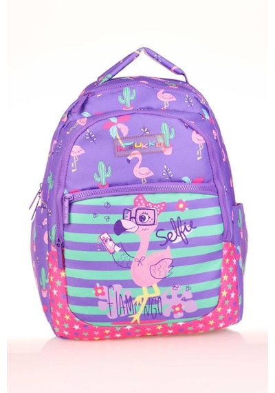 Kaukko Kids Sırt Çantası Paterned Flamingo L5148