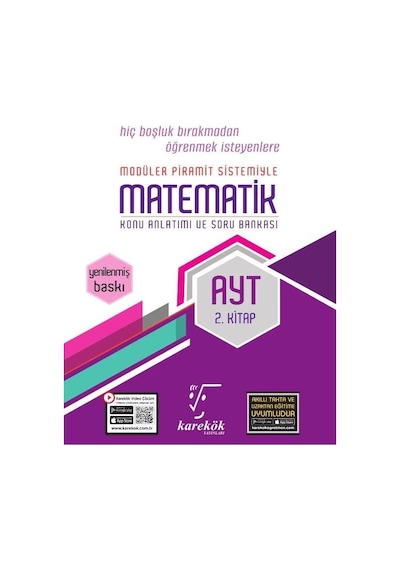 Ayt Matematik Konu Anlatımlı Soru Bankası 2. Kitap