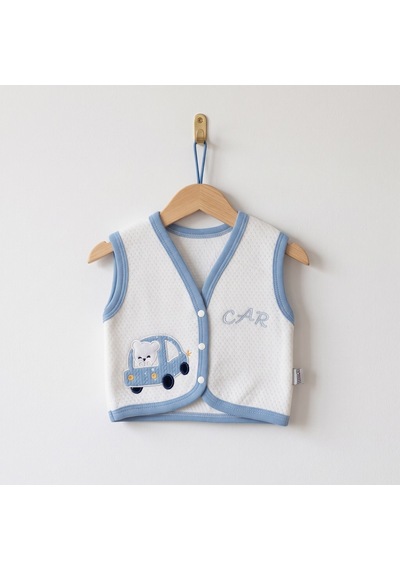 Tonton Baby Bebek Yelek 342 Mavi