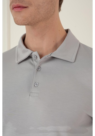 Efor Ts 893 Slim Fit Spor T-shirt Gri