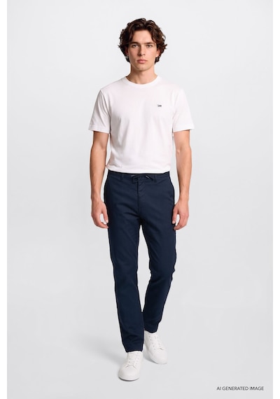 Lee Yumuşak Dokulu Slim Fit Esnek Erkek Chino Pantolon L2620158410 Lacivert