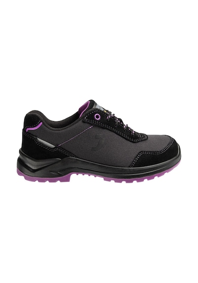 Safety Jogger Organıc S1p Low Sr Sc Lg Esd Cı Fo Kadın İş Güvenlik Ayakkabısı Mor - Siyah