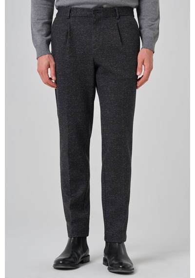 Morven Erkek Siyah Polyester Trend Desenli Slim Fit Pantolon 26ks003002001 Siyah Morven Erkek Siyah Polyester Trend Desenli Slim Fit Pantolon 26ks003002001 Siyah