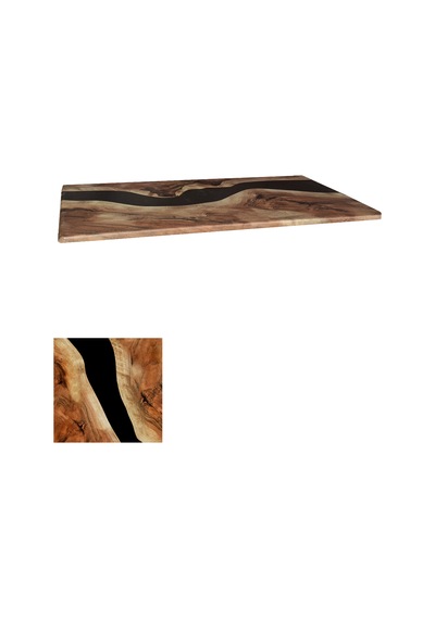 Werzalit, Allzalit Veya Wermodin Masa Tablası 70x120 - Epoxy Çok Renkli