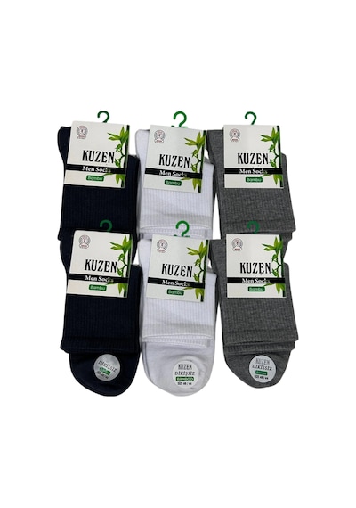 Alfa Aksesuar 03 Kuzen Dikişsiz Yarım Konç Bambu Erkek Çorap 12 Adet ÇoK Renkli Alfa Aksesuar 03 Kuzen Dikişsiz Yarım Konç Bambu Erkek Çorap 12 Adet ÇoK Renkli