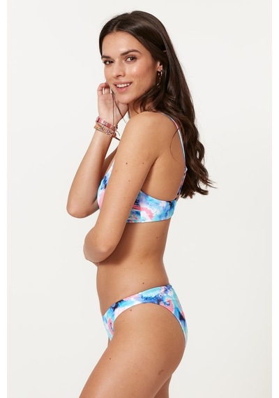 Pierre Cardin Askılı Büstiyer Bikini Takım 217203 Batik Desenli Çok Renkli