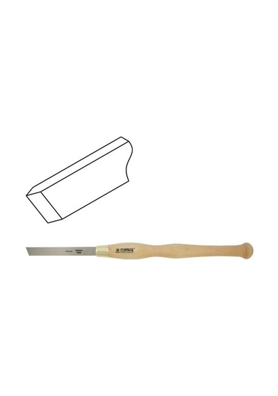 Narex 818202 Hss Ahşap Torna Bıçağı Eğri Iskarpela Ağız 18X150 Mm