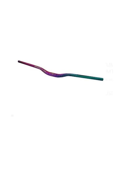 Wake Rainbow Alüminyum Gidon 31,8 Mm Riser Mtb Gidon Bisiklet Gidonu Oil Slick 78cm Gidon Yeşil
