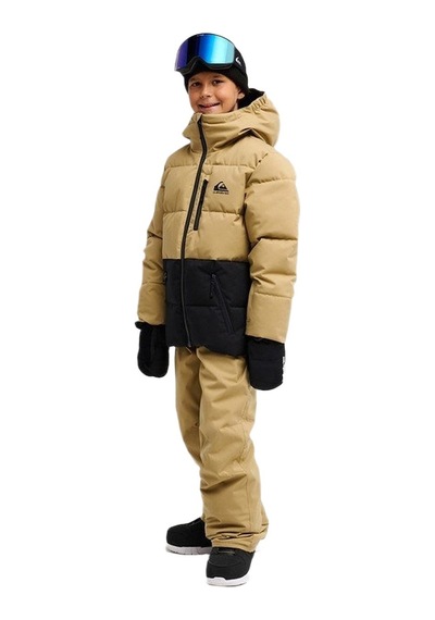 Quiksilver Hıghland Çocuk Jk Çocuk Kahve Snowboard Ceketi Clm0