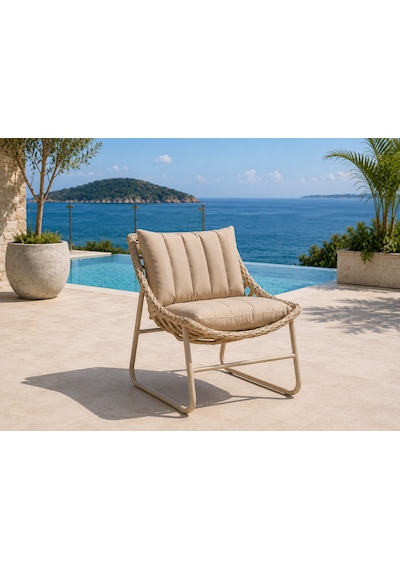Rattan Bahçe Ve Balkon Takımı Willem Model 2+1+1