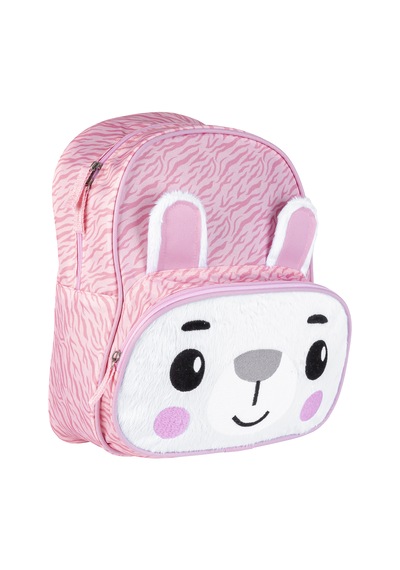 Peluş Anaokulu Çantası - Zebra Desen