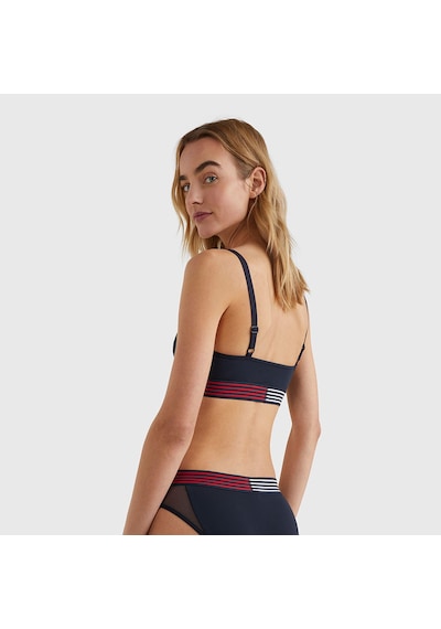 Tommy Hilfiger Tommy Hılfıger Kadın Spor Sütyeni Uw0uw03511-dw5 Lacivert