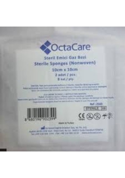 Octacare Steril Emici Gaz Bezi 10 x 10 CM 20'li