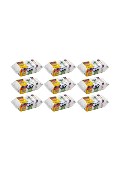 Yüzey Temizlik Havlusu - Mendili 100 Yaprak Limon & Portakal Tazeliği 9 Lu Set 900 Yaprak Diğer