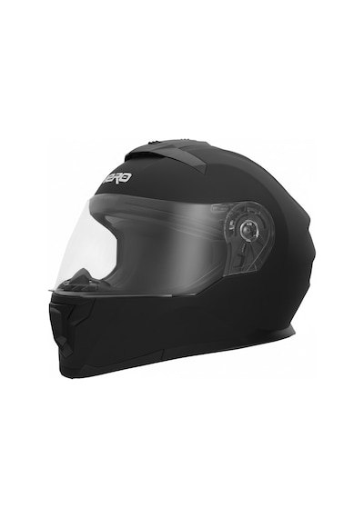 Gp Nero Mks004-Mb Güneş Vizörlü Şeffaf Çene Açılır Motosiklet Kaskı Siyah