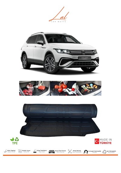 Volkswagen Tiguan Üst Kademe Bagaj Havuzu 2016-2023 Uyumlu