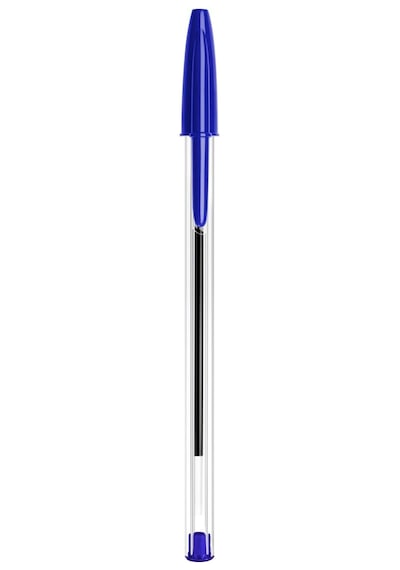 Bıc Cristal Orijinal Tükenmez Kalem, Orta Uçlu 1,00 Mm , Altıgen Şaft Ve Uygun Kapaklı - Mavi, Her Biri 10 Adet Ka Genel