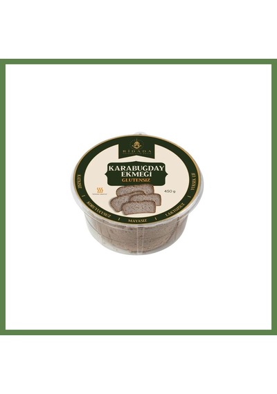 Bezos Ridada Glutensiz Karabuğday Ekmeği 450gr 1 Adet Hb006 Çok Renkli