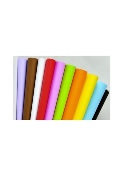 Fon Kartonu, 10 Renk İle 50x70 Cm Boyutunda 20 Adet