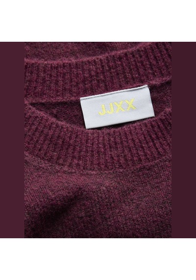 Jack & Jones Kadin Bisiklet Yaka Triko Kazak - Elba - 12301111 Winetasting