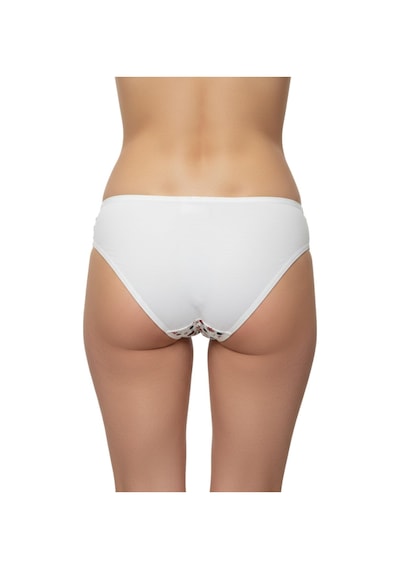Baglan Kadın Baskılı Bato Külot Bgl-st04938 Ekru