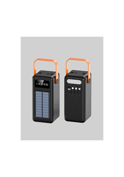 Powerbank Hızlı Şarj Solar Güneş Enerjili Çok Girişli Çr