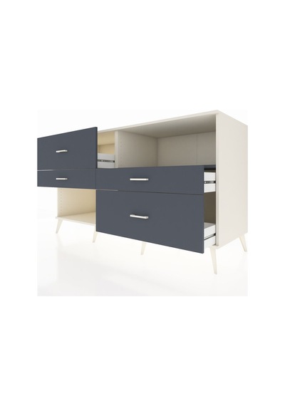 Kronos Konsol Tek Raflı 4 Çekmeceli 176x59x99 Aytaşı-antrasit Aytaşı-antrasit Kronos Konsol Tek Raflı 4 Çekmeceli 176x59x99 Aytaşı-antrasit Aytaşı-antrasit