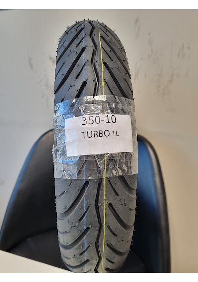 Tdt Tyres 350-10 Tubeless - Dubleks Motosiklet Lastiği Turbo4