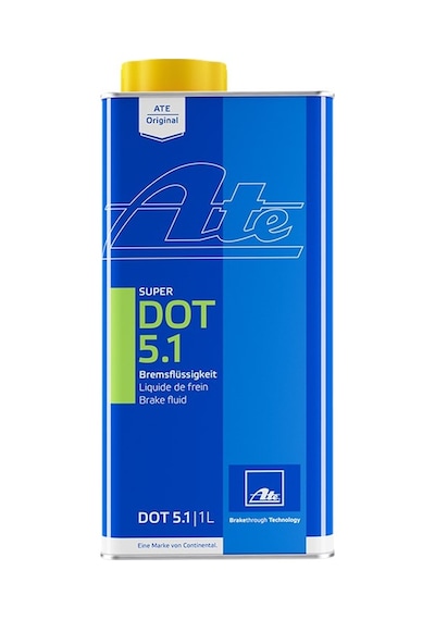Ate Super Dot 5.1 Yüksek Performanslı Fren Hidrolik Yağı 1 L