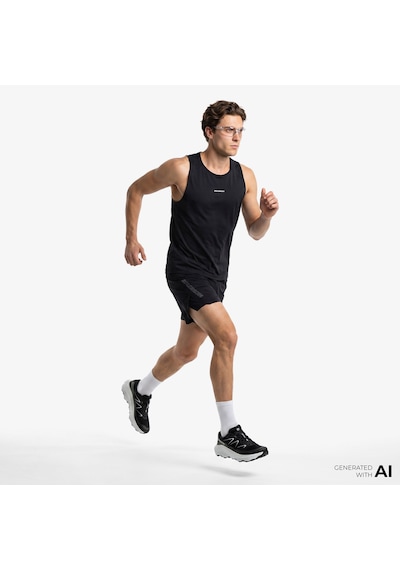 Salomon S/lab Ultra 2ın1 Erkek Siyah Koşu Şortu Lc2030900