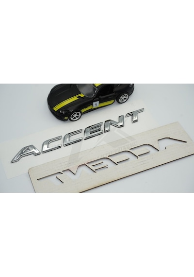 Hyundai Accent Bagaj Abs 3M 3D Yazı Logo Amblem (265472057)
