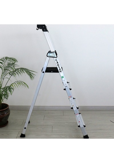 Çağsan Hazar 6+1 Basamaklı Alüminyum Katlanır Merdiven