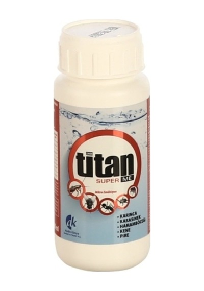 Titansüperme Kokulu 100ml Hamamböceği,sivrisinek,karasinek,pire,karınca,haşerelere Karşı 100%etkili