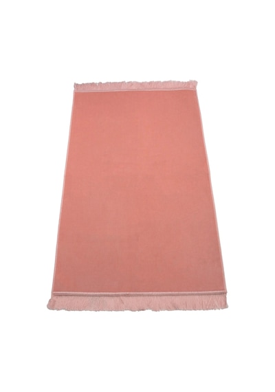 Kadife Velur Seccade Düz Renk 70x110 Cm. Pembe
