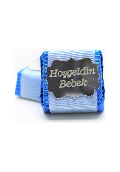 Dark Brown Bebek Çikolatası 48 Adet Hoşgeldin Erkek Bebek Katkısız ve Doğal Sütlü Bitter Çikolata