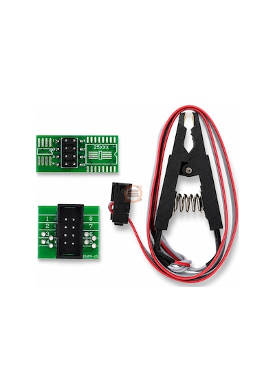 Soıc8 Sop8 Test Klipsi Eeprom 93cxx/25cxx/24cxx Ch341a Uyumlu