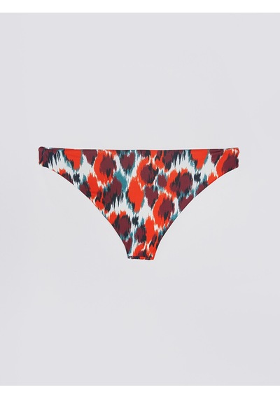 Lcw Dream Kahverengi Desenli Kadın Brazilian Bikini Alt