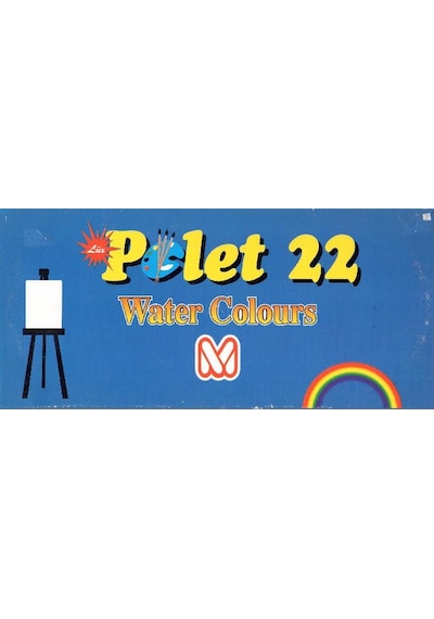 Palet Sulu Boya 22'li